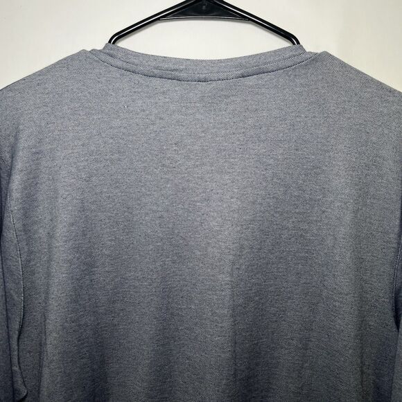 Michael Kors Crew Neck Pullover Sweater Mens Size L Large Blue Long Sleeve MK - Picture 8 of 8